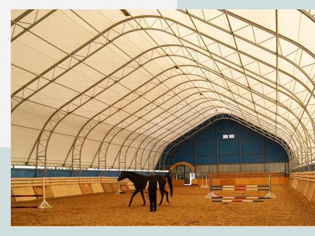 Строительство конных манежей в Белгороде