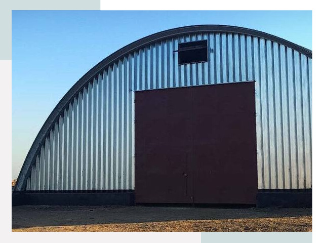 Бескаркасные ангары в Белгороде