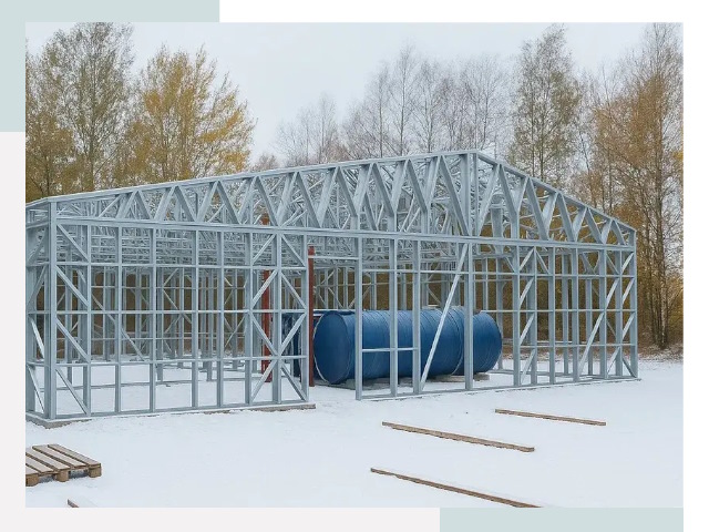 Металлические ангары в Белгороде