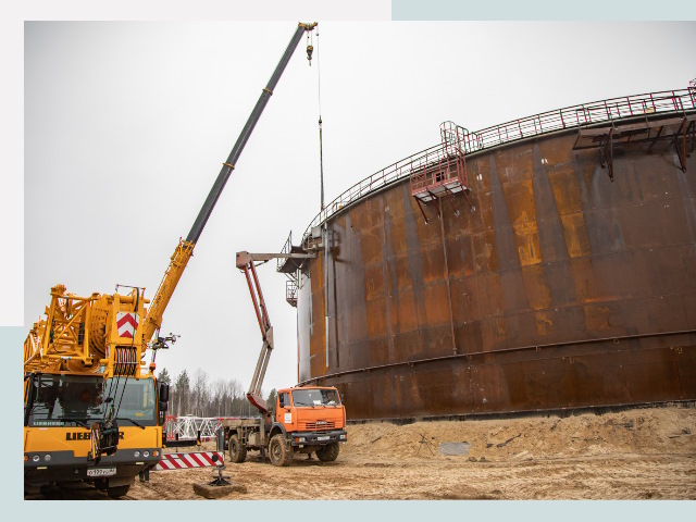 Монтаж резервуаров в Белгороде от 623 руб. за м³