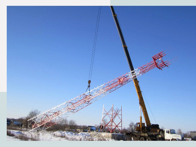 Строительство башен связи в Белгороде от 623 руб.