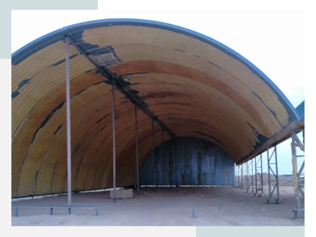 Реконструкция ангаров в Белгороде