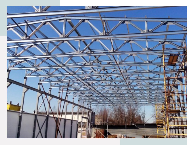 Металлокаркасы для складов в Белгороде